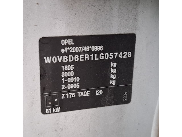 Personenauto, opel, astra - afbeelding 9 van  45