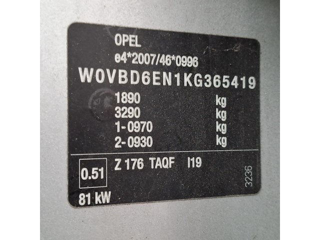 Personenauto, opel, astra - afbeelding 43 van  60