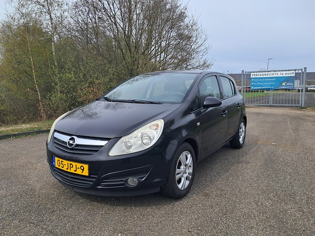 Personenauto, opel, corsa, 1.4-16v enjoy, zwart, 2009 - afbeelding 1 van  40