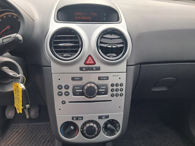 Personenauto, opel, corsa, 1.4-16v enjoy, zwart, 2009 - afbeelding 17 van  40