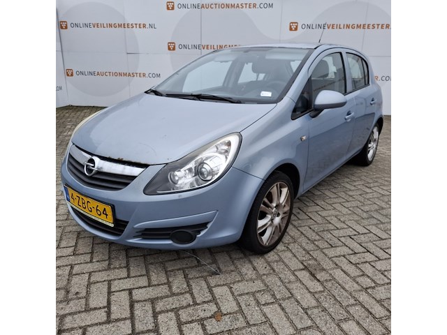 Personenauto opel, corsa 1.4, blauw, bouwjaar 2008 - afbeelding 7 van  39