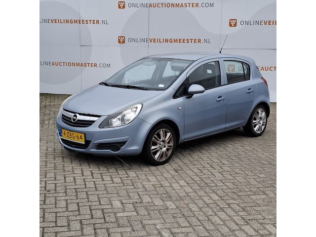 Personenauto opel, corsa 1.4, blauw, bouwjaar 2008 - afbeelding 1 van  39