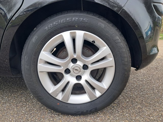 Personenauto, opel, corsa, zwart, 2009 - afbeelding 4 van  40