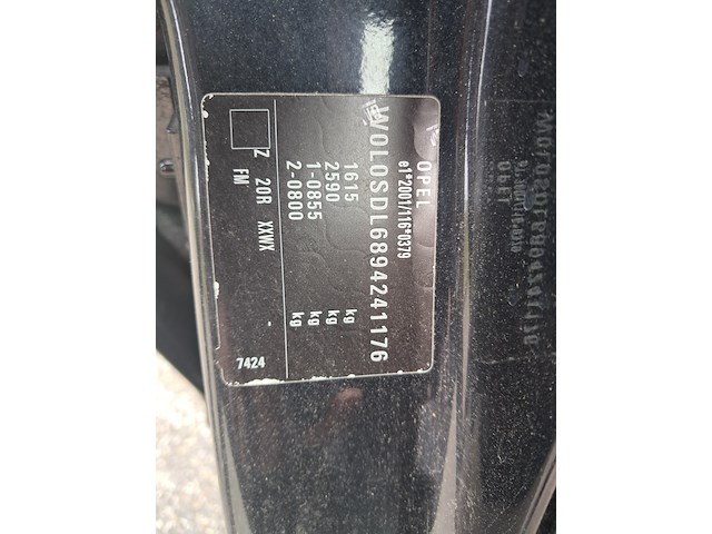 Personenauto, opel, corsa, zwart, 2009 - afbeelding 21 van  40