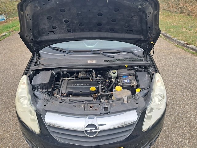 Personenauto, opel, corsa, zwart, 2009 - afbeelding 31 van  40