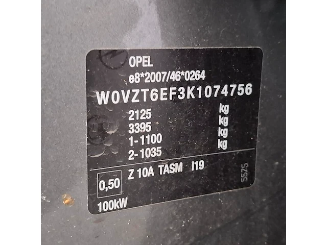Personenauto, opel, insignia grand sport 1.6 cdti, 2019 - afbeelding 59 van  73