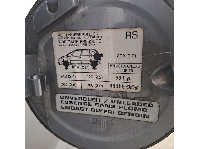 Personenauto, opel, meriva, 1.6 enjoy, 2004 - afbeelding 42 van  60
