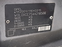 Personenauto, opel, meriva, 1.6 enjoy, 2004 - afbeelding 51 van  60