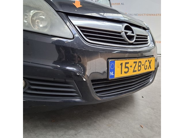 Personenauto, opel, zafira, 1.6 temptation, 2007 - afbeelding 11 van  55