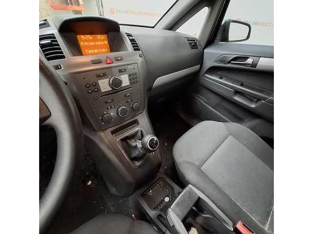 Personenauto, opel, zafira, 1.6 temptation, 2007 - afbeelding 21 van  55