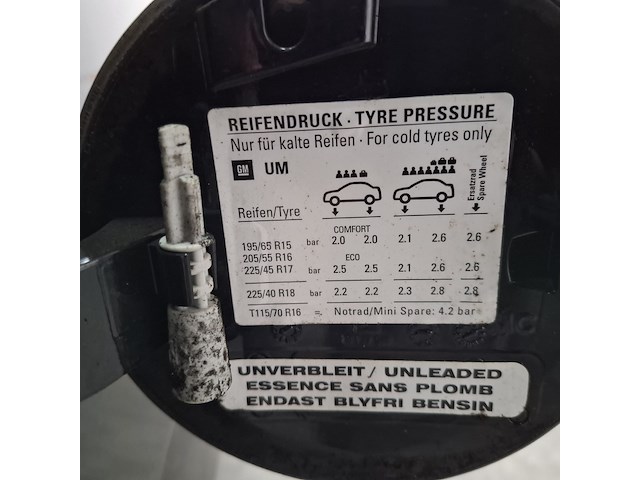 Personenauto, opel, zafira, 1.6 temptation, 2007 - afbeelding 36 van  55