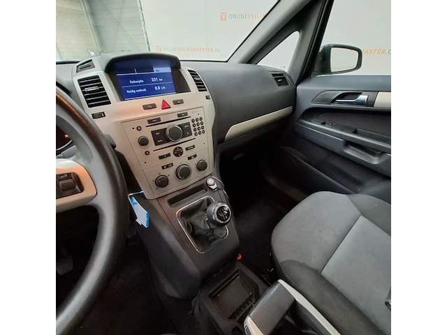 Personenauto, opel, zafira, 1.6 temptation, 2008 - afbeelding 40 van  73