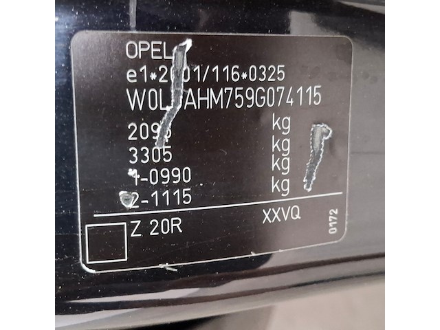 Personenauto, opel, zafira 7p, 2009 - afbeelding 60 van  74