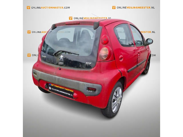Personenauto, peugeot, 107, 1.0-12v sublime, 2010 - afbeelding 9 van  14
