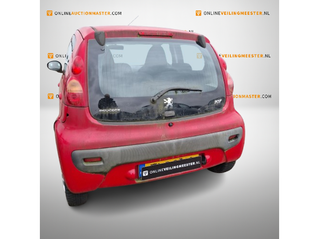 Personenauto, peugeot, 107, 1.0-12v sublime, 2010 - afbeelding 11 van  14