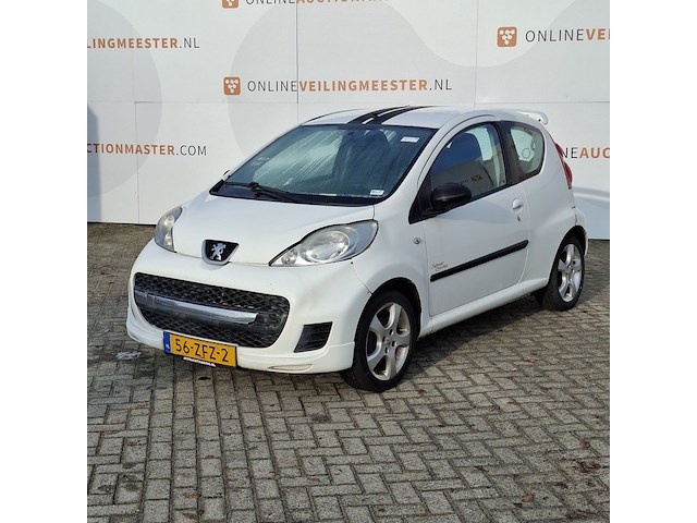 Personenauto, peugeot, 107, 1.0-12v xr, 2009 - afbeelding 1 van  38