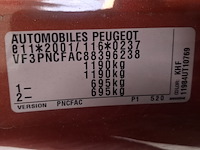 Personenauto, peugeot, 107, 1.0-12v xr, 2009 - afbeelding 38 van  55
