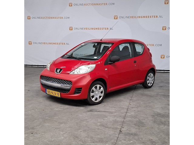 Personenauto, peugeot, 107, 1.0-12v xr, 2010 - afbeelding 1 van  45