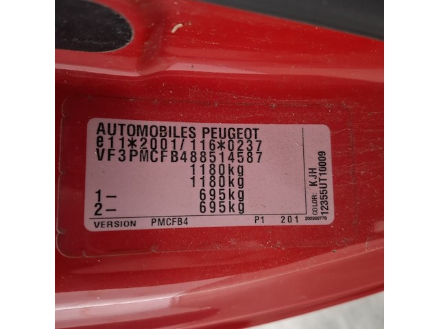 Personenauto, peugeot, 107, 1.0-12v xr, 2010 - afbeelding 30 van  45