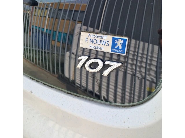 Personenauto, peugeot, 107, 1.0-12v xr, 2011 - afbeelding 11 van  42