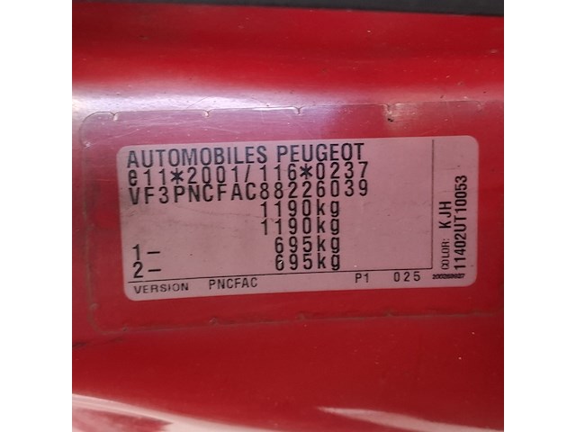 Personenauto, peugeot, 107, 1.0-12v xs, 2008 - afbeelding 39 van  55