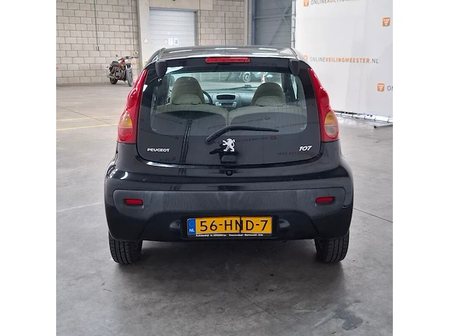 Personenauto, peugeot, 107, 1.0-12v xs, 2009 - afbeelding 22 van  26
