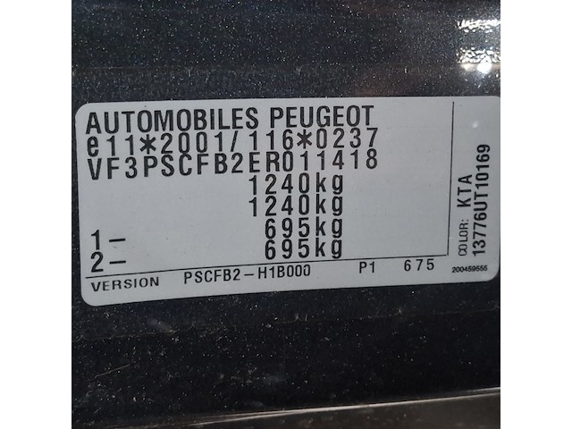 Personenauto, peugeot, 108, 1.0 e-vti première, 2014 - afbeelding 35 van  54