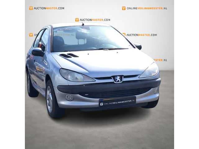 Personenauto, peugeot, 206, 1.4 gentry, grijs, 1999 - afbeelding 6 van  12