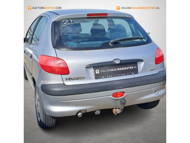 Personenauto, peugeot, 206, 1.4 gentry, grijs, 1999 - afbeelding 8 van  12