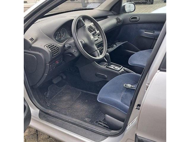 Personenauto, peugeot, 206, 1.4 gentry, grijs, 2001 - afbeelding 3 van  15