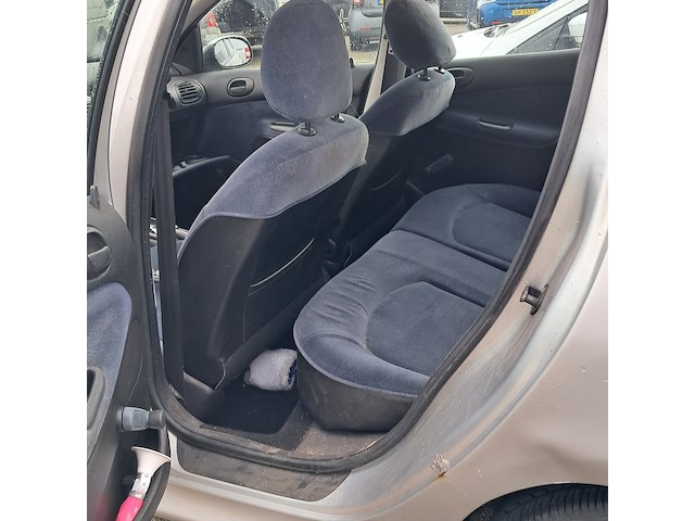Personenauto, peugeot, 206, 1.4 gentry, grijs, 2001 - afbeelding 6 van  15