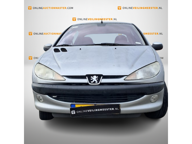 Personenauto, peugeot, 206, 1.4 gentry, grijs, 2001 - afbeelding 8 van  15