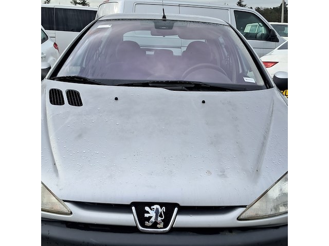 Personenauto, peugeot, 206, 1.4 gentry, grijs, 2001 - afbeelding 10 van  15
