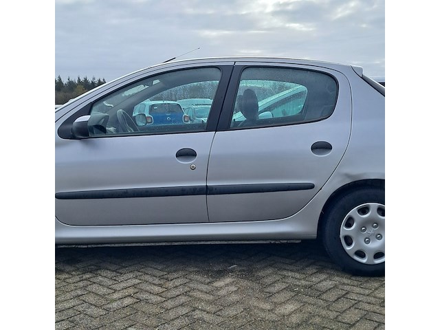 Personenauto, peugeot, 206, 1.4 gentry, grijs, 2001 - afbeelding 12 van  15