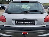 Personenauto, peugeot, 206, 1.4 gentry, grijs, 2001 - afbeelding 14 van  15