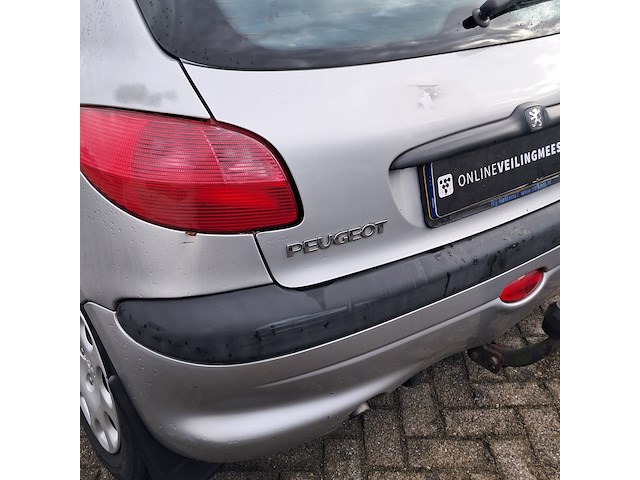 Personenauto, peugeot, 206, 1.4 gentry, grijs, 2001 - afbeelding 15 van  15