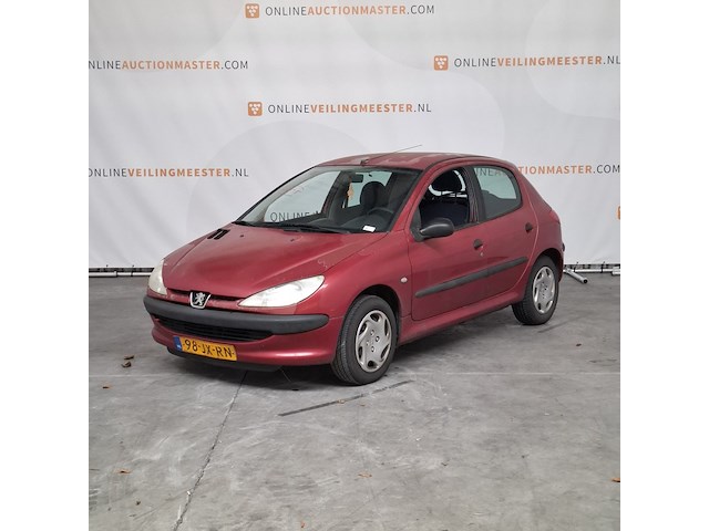 Personenauto, peugeot, 206, 1.4 xr, 2002 - afbeelding 1 van  38