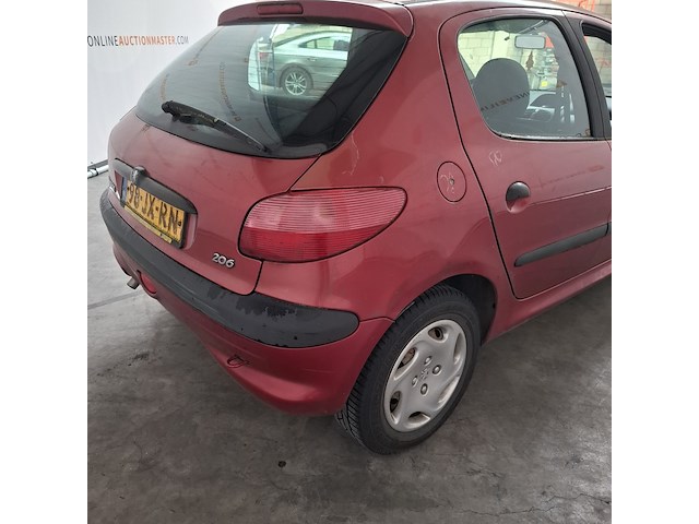 Personenauto, peugeot, 206, 1.4 xr, 2002 - afbeelding 35 van  38
