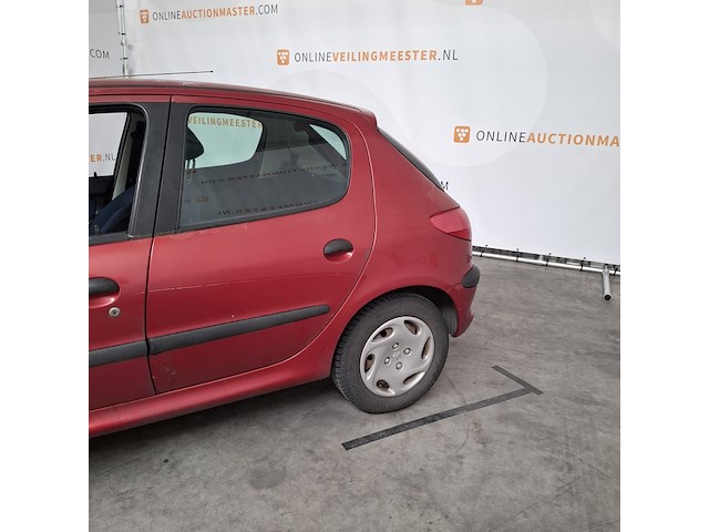 Personenauto, peugeot, 206, 1.4 xr, 2002 - afbeelding 38 van  38
