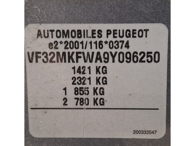 Personenauto, peugeot, 206 +, 1.4 xs, 2009 - afbeelding 35 van  52