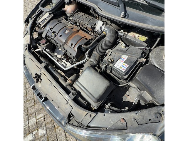 Personenauto, peugeot, 206, 1.6-16v gentry, zwart, 2003 - afbeelding 3 van  13