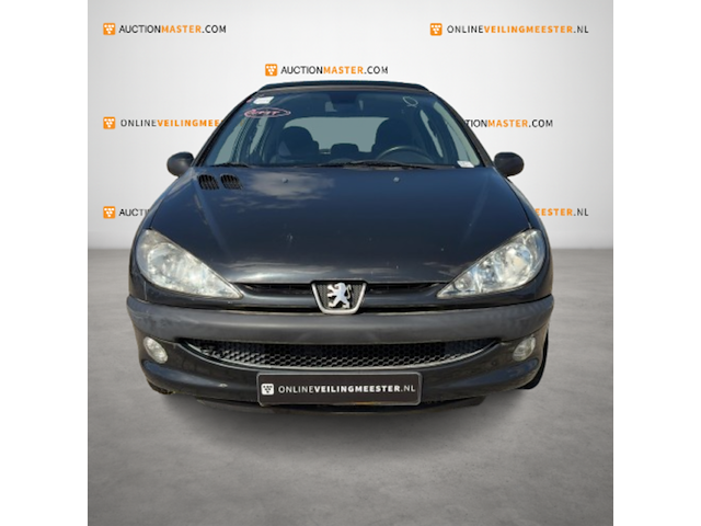Personenauto, peugeot, 206, 1.6-16v gentry, zwart, 2003 - afbeelding 6 van  13