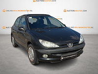 Personenauto, peugeot, 206, 1.6-16v gentry, zwart, 2003 - afbeelding 7 van  13