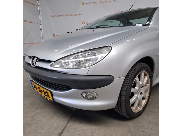 Personenauto, peugeot, 206 cc, 1.6-16v, 2002 - afbeelding 6 van  67