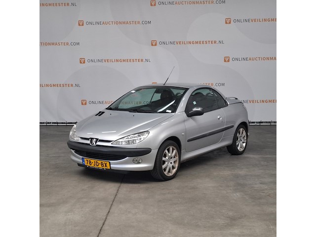 Personenauto, peugeot, 206 cc, 1.6-16v, 2002 - afbeelding 1 van  67