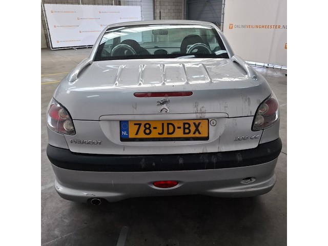 Personenauto, peugeot, 206 cc, 1.6-16v, 2002 - afbeelding 66 van  67