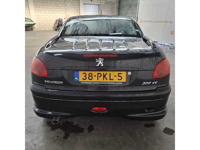 Personenauto, peugeot, 206 cc, 1.6-16v, 2003 - afbeelding 71 van  71