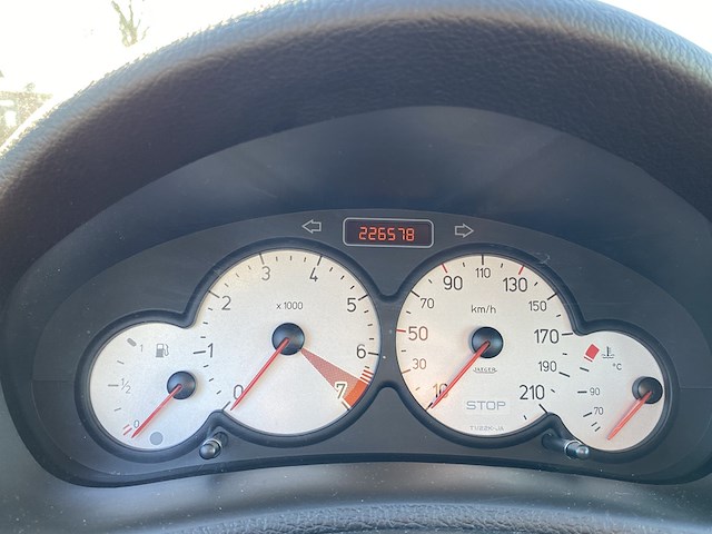 Personenauto peugeot, 206, grijs, bouwjaar 9-2004 - afbeelding 2 van  12