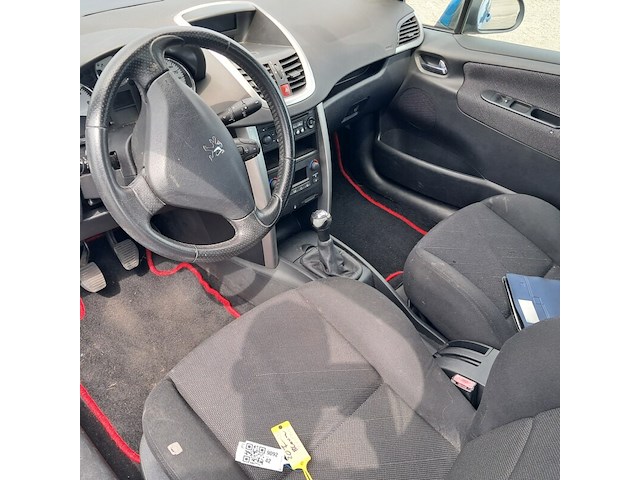 Personenauto, peugeot, 207, 1.4-16v xs pack, zwart, 2007 - afbeelding 2 van  14