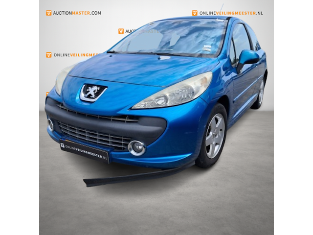 Personenauto, peugeot, 207, 1.4-16v xs pack, zwart, 2007 - afbeelding 1 van  14